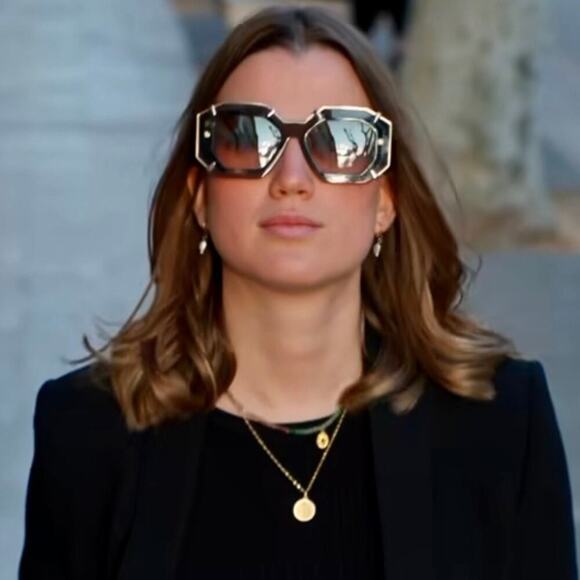 NEW!! PHILIPP PLEIN Sunglasses Plein Supreme Star SPP098V Col.G61G, Authentic - Picture 2 of 13